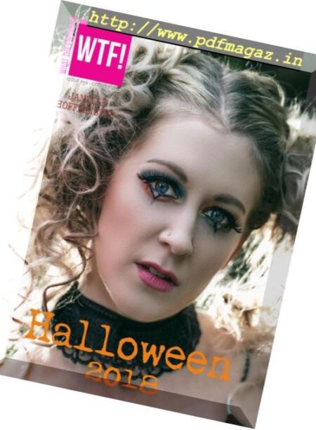 WTF! Magazine – October 2018 Cover