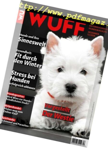 Wuff – Dezember 2018 Cover