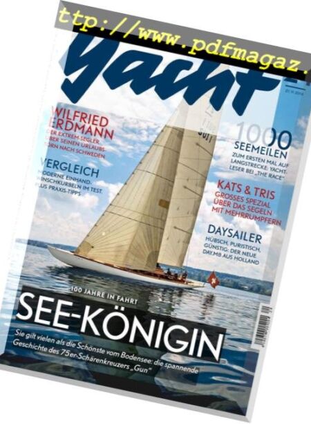 Yacht Germany – 21 November 2018 Cover
