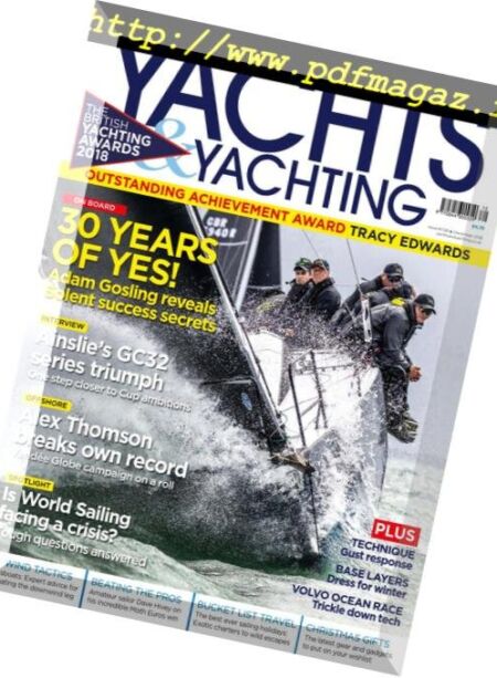 Yachts & Yachting – December 2018 Cover