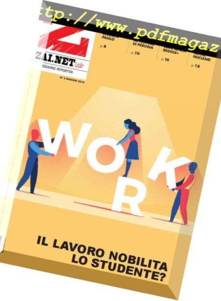 Zainet Lab – Maggio 2018 Cover