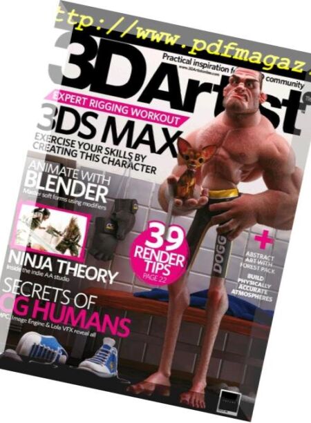 3D Artist – Issue 116, 2018 Cover