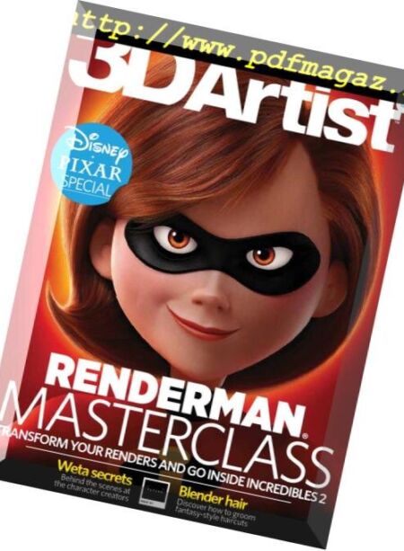 3D Artist – Issue 121, 2018 Cover