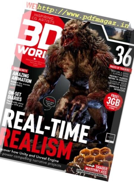 3D World UK – February 2019 Cover