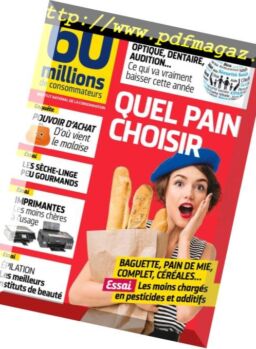 60 Millions de Consommateurs – Fevrier 2019