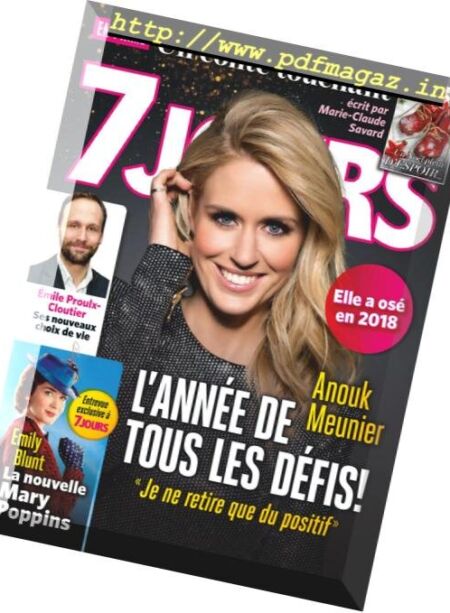 7 Jours – 04 janvier 2019 Cover
