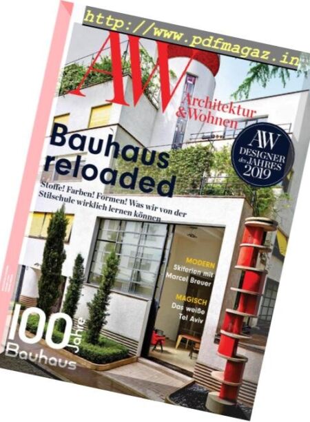 A&W Architektur & Wohnen – Januar 2019 Cover