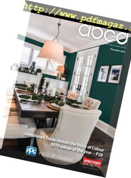 ABCD Architect, Builder, Contractor & Developer – December 2018 Cover