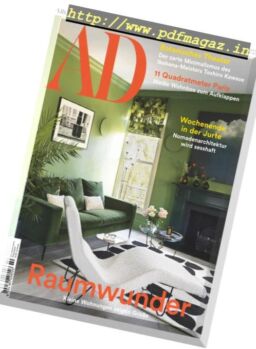 AD Architectural Digest Germany – Februar 2019