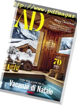 AD Architectural Digest Italia – Dicembre 2018