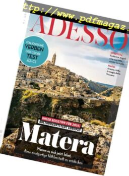 Adesso – Gennaio 2019