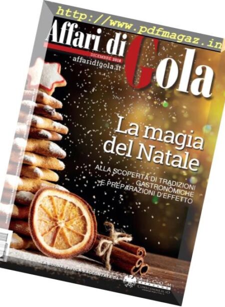 Affari di Gola – Dicembre 2018 Cover