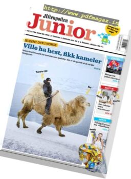 Aftenposten Junior – 29 januar 2019