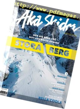 aka Skidor – januari 2019