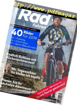 Aktiv Radfahren – Januar-Februar 2019
