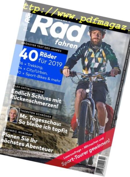 Aktiv Radfahren – Januar-Februar 2019 Cover