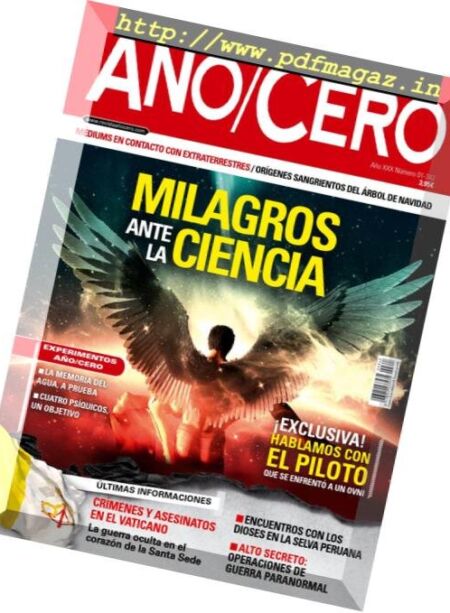 Ano Cero – enero 2019 Cover