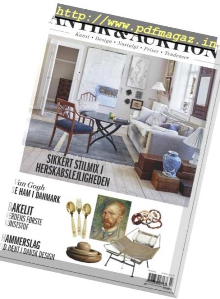 Antik & Auktion Denmark – oktober 2018 Cover