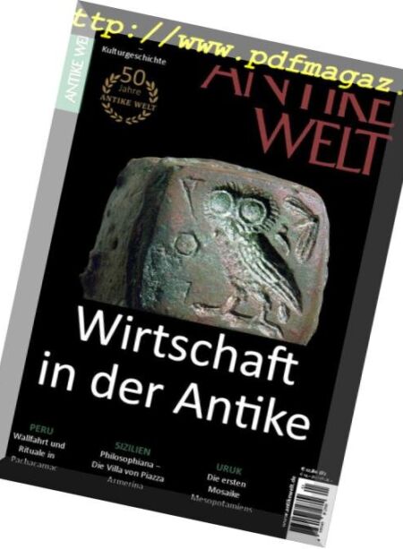Antike Welt – Nr1, 2019 Cover