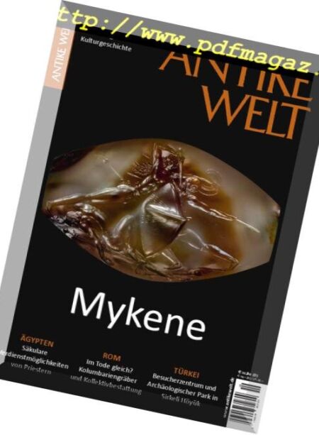 Antike Welt – Nr6, 2018 Cover