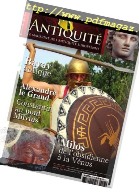 Antiquite – decembre 2018 Cover