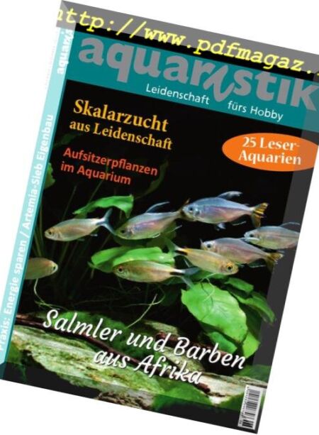 Aquaristik – November-Dezember 2018 Cover