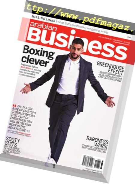 Arabian Business – January 13, 2019 Cover