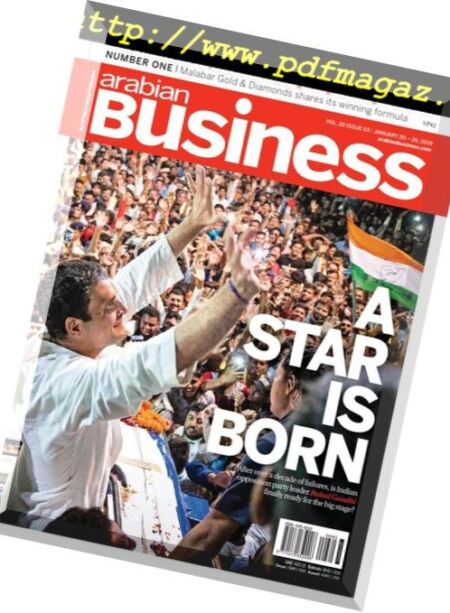 Arabian Business – January 20, 2019 Cover