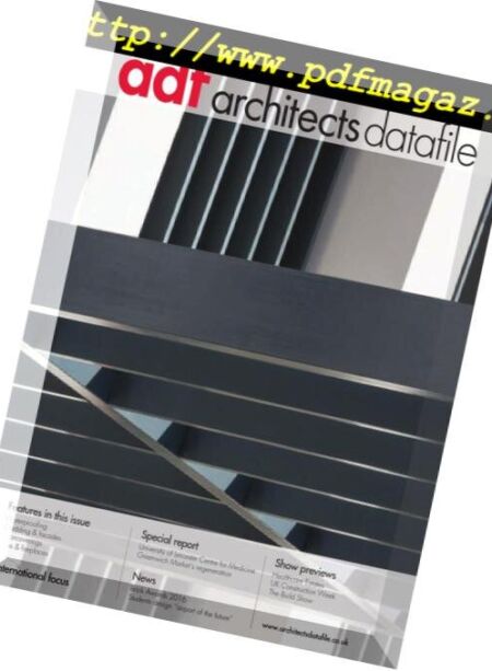 Architects Datafile (ADF) – 09 2016 Cover