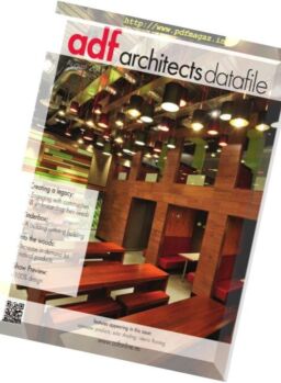 Architects Datafile (ADF) – August 2011