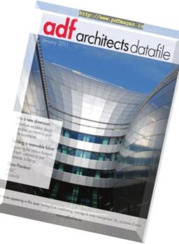 Architects Datafile (ADF) – January 2011