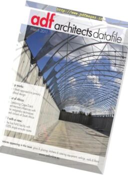 Architects Datafile (ADF) – March 2011