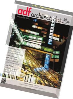 Architects Datafile (ADF) – November 2011