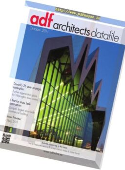 Architects Datafile (ADF) – October 2011