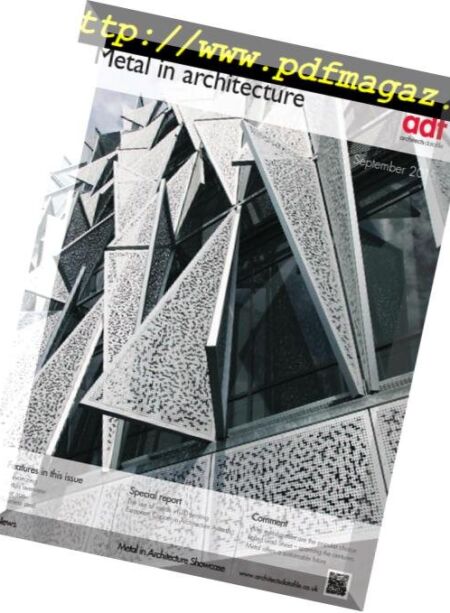 Architects Datafile (ADF) – September sup 2015 Cover