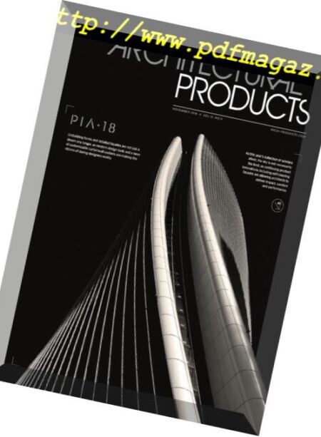 Architectural Products – November 2018 Cover