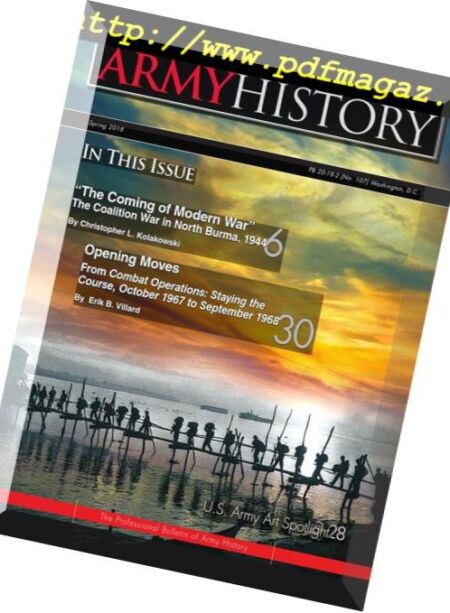Army History – Spring 2018 Cover