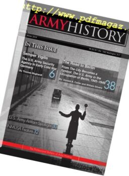Army History – Winter 2018