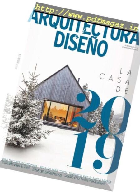 Arquitectura y Diseno – diciembre 2018 Cover