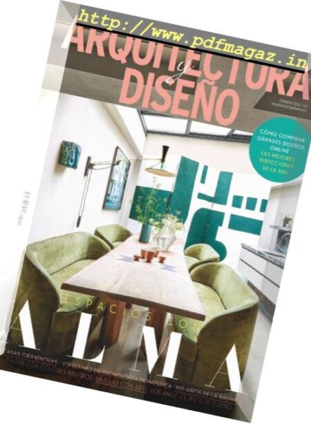 Arquitectura y Diseno – febrero 2019 Cover