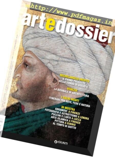 Art e Dossier – Settembre 2018 Cover