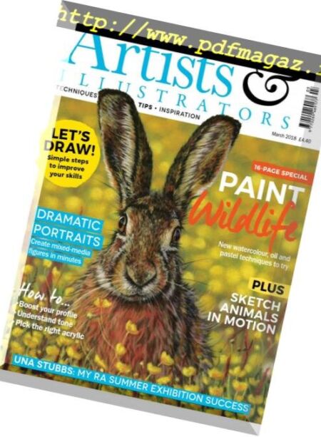 Artists & Illustrators – March 2018 Cover