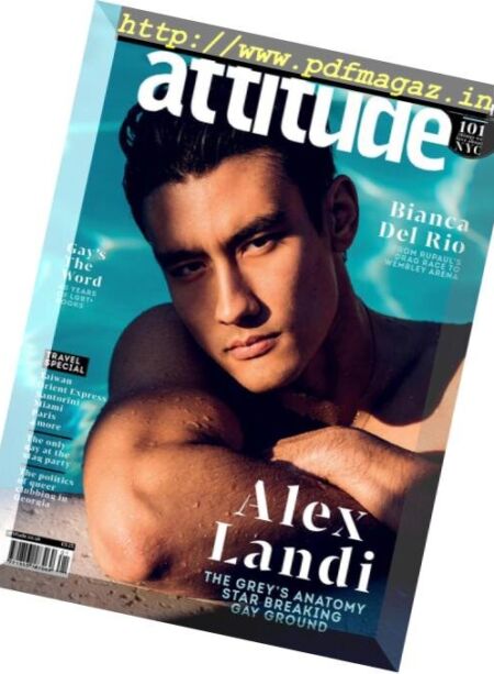 Attitude Magazine – February 2019 Cover