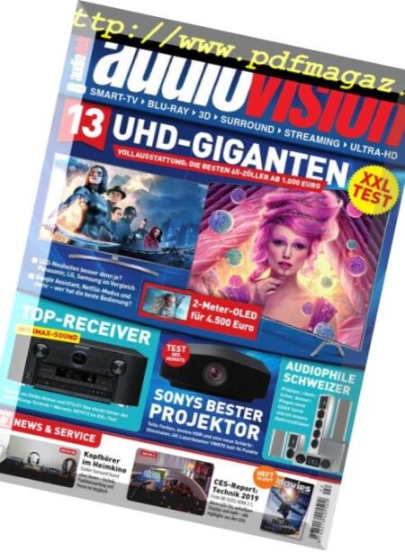 Audiovision – Februar 2019 Cover
