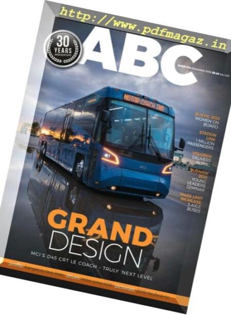 Australasian Bus & Coach – December 2018 Cover