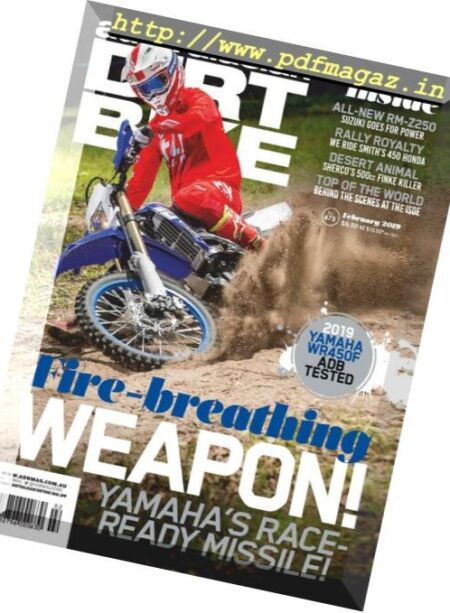 Australasian Dirt Bike – February 2019 Cover