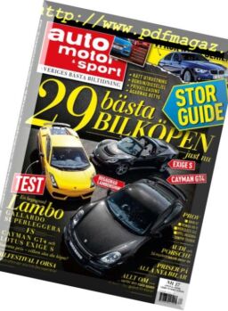 Auto Motor & Sport Sverige – 04 augusti 2015