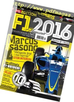 Auto Motor & Sport Sverige – 08 mars 2016