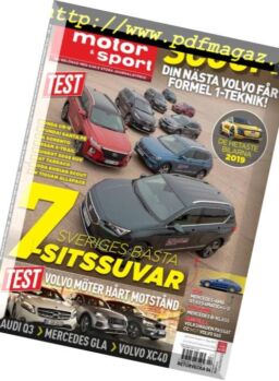 Auto Motor & Sport Sverige – 10 januari 2019