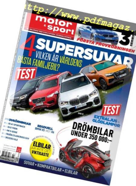 Auto Motor & Sport Sverige – 13 december 2018 Cover
